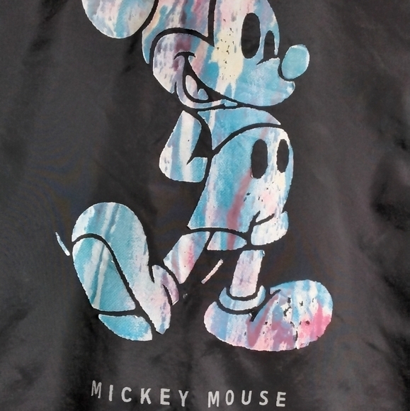 Neff Disney  Black Nylon Mickey Mouse Jacket     Size S - Picture 4 of 6